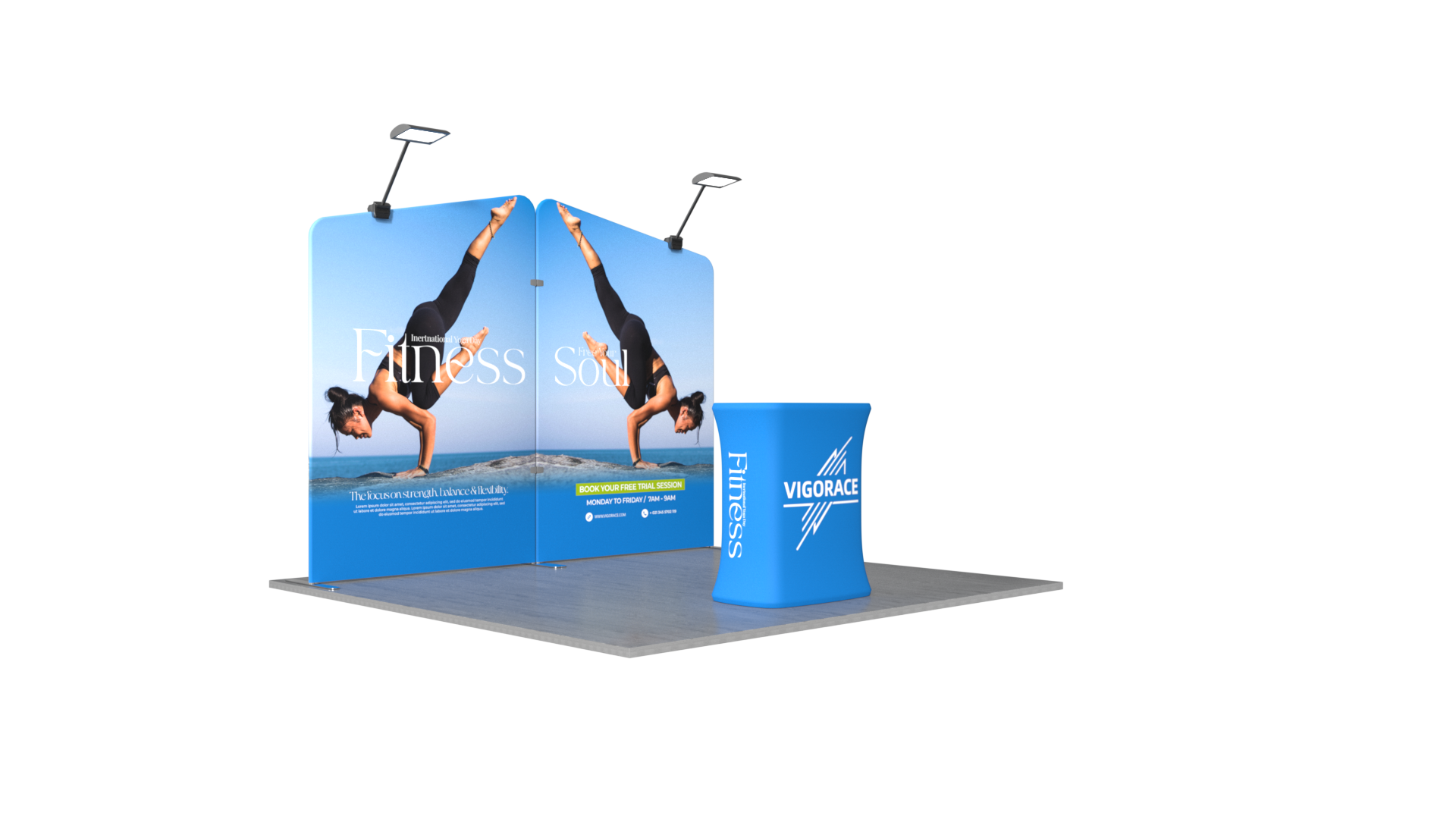 10'x10' Tradeshow Booth Kit - M Kit 4
