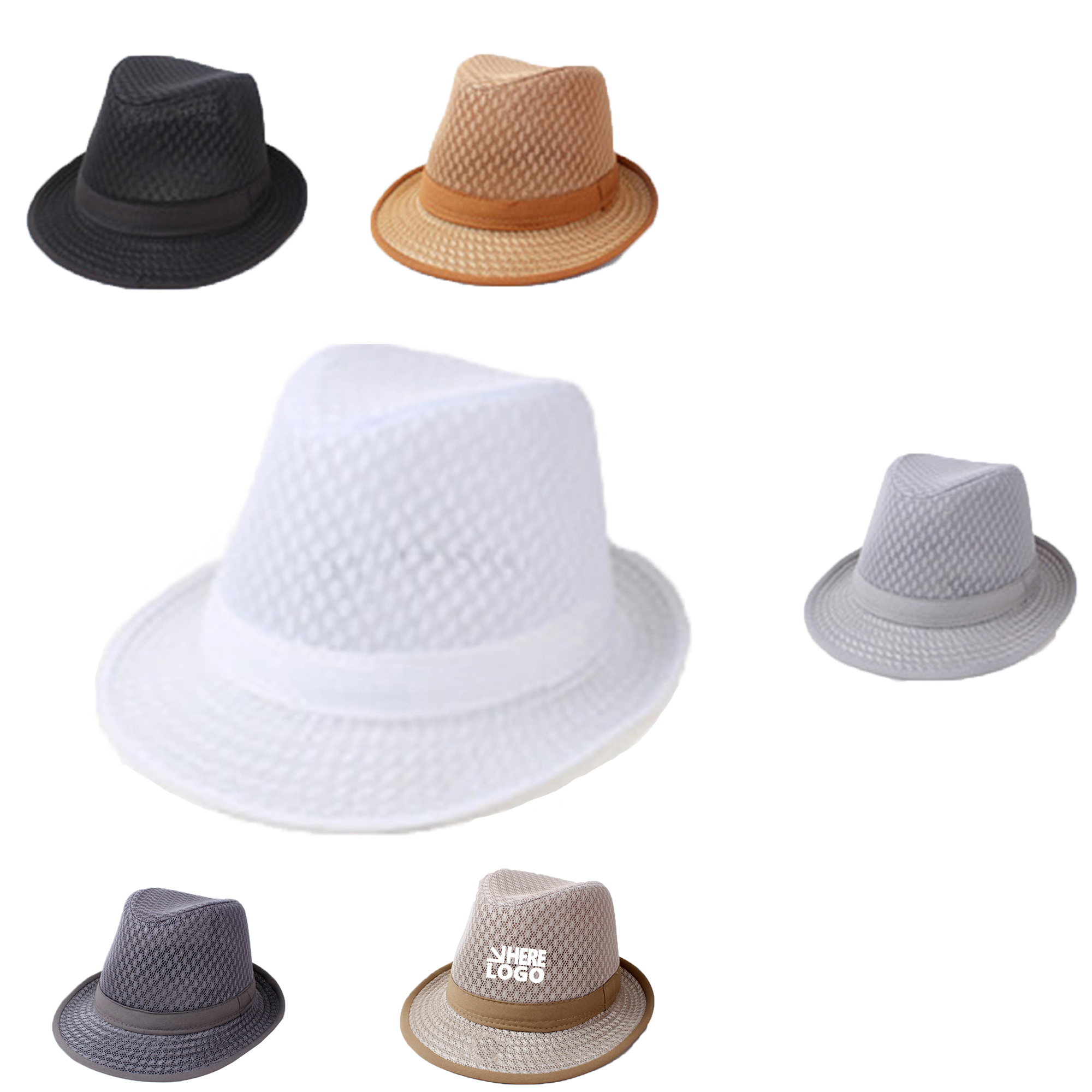 Breathable  Summer Men's Full Mesh Sunshade Hat 2