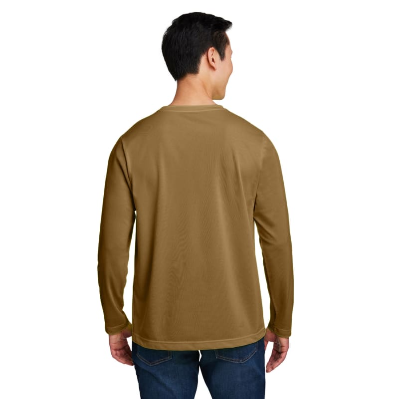 Harriton Unisex Charge Snag And Soil Protect Long-Sleeve T-Shirt 4