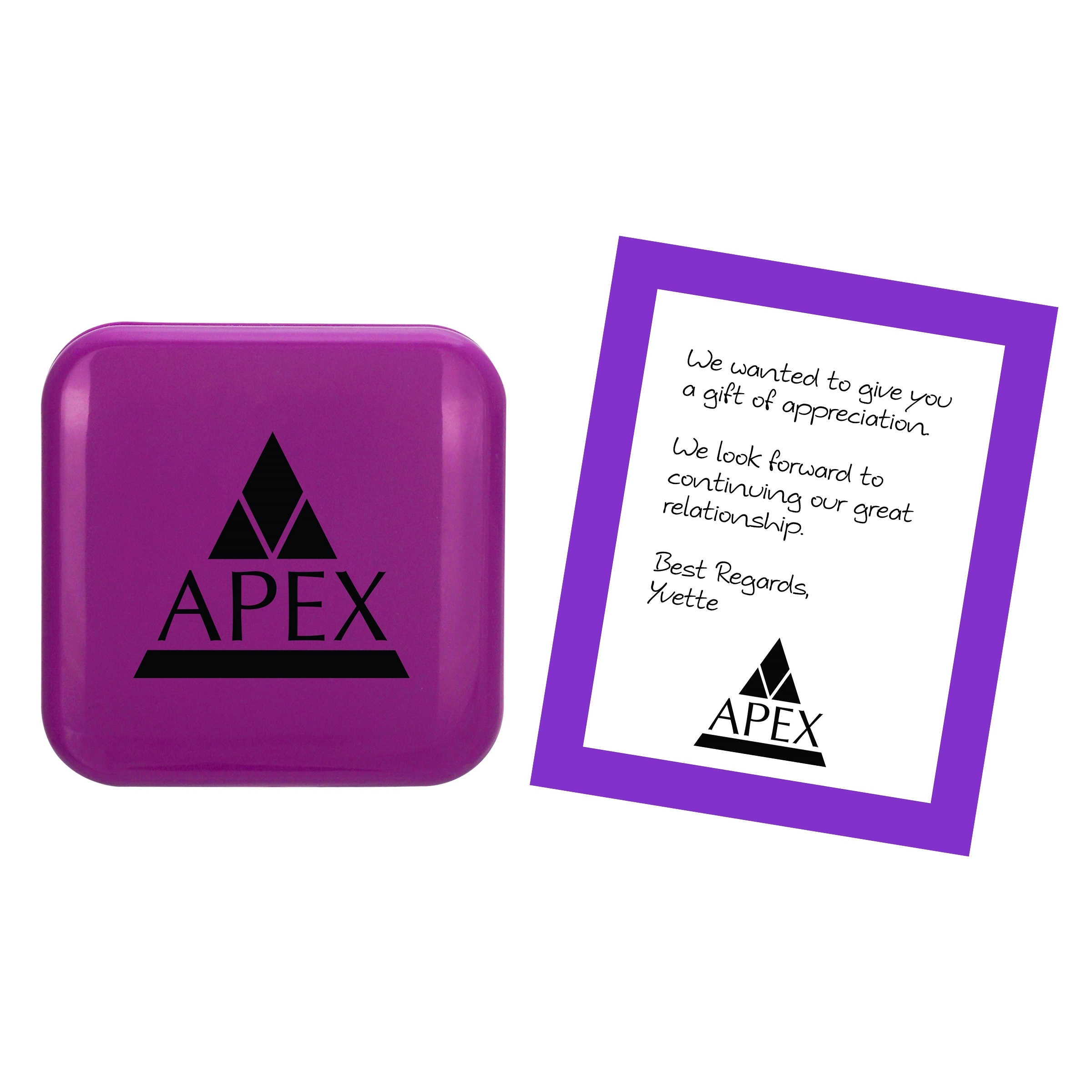 Appreciation Sliding Case of Printed Candy 1