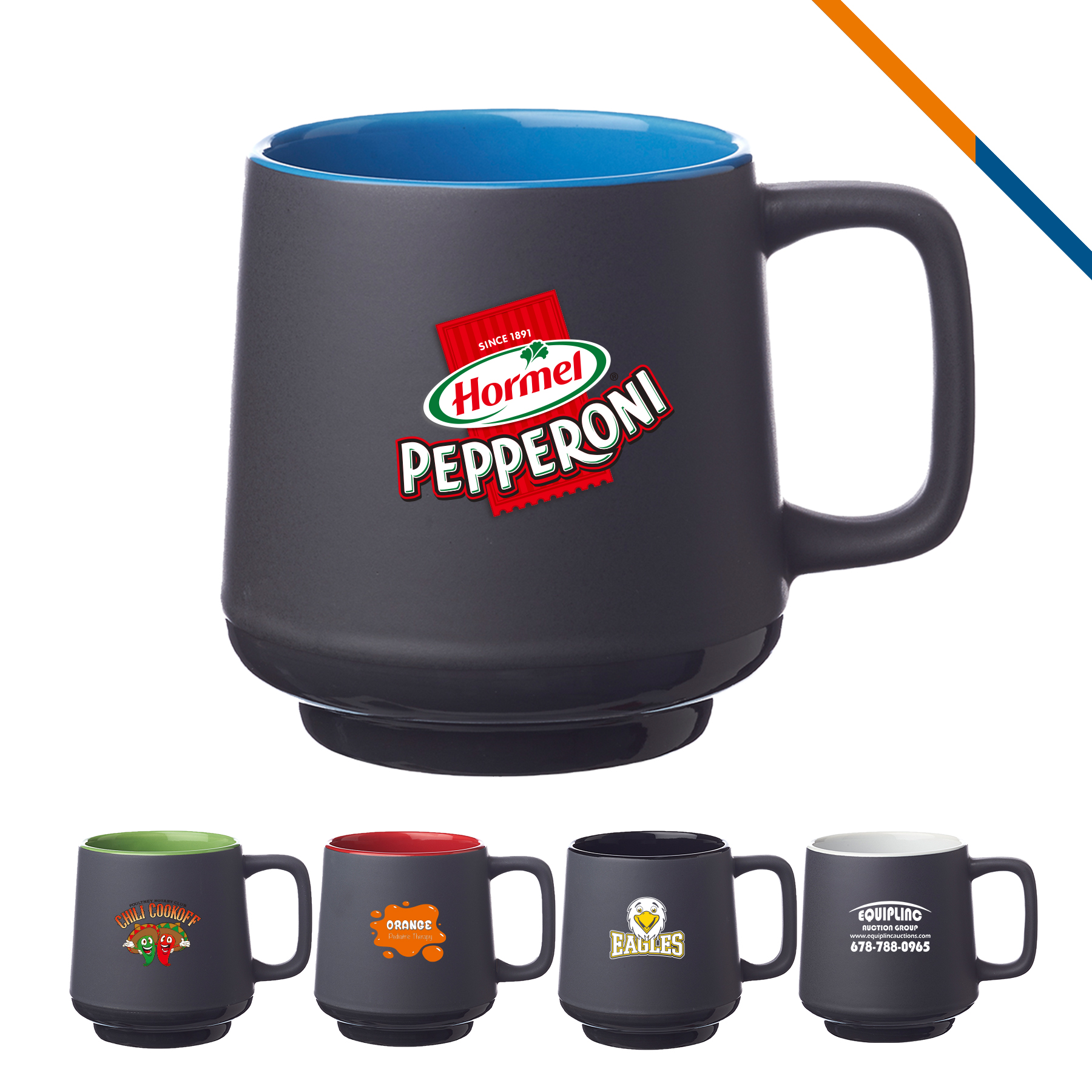 Samir Stackable Ceramic Mug – 12 OZ. 2