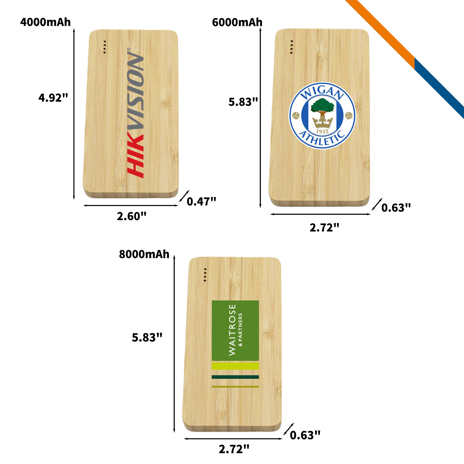 Litia Wooden Power Bank 1