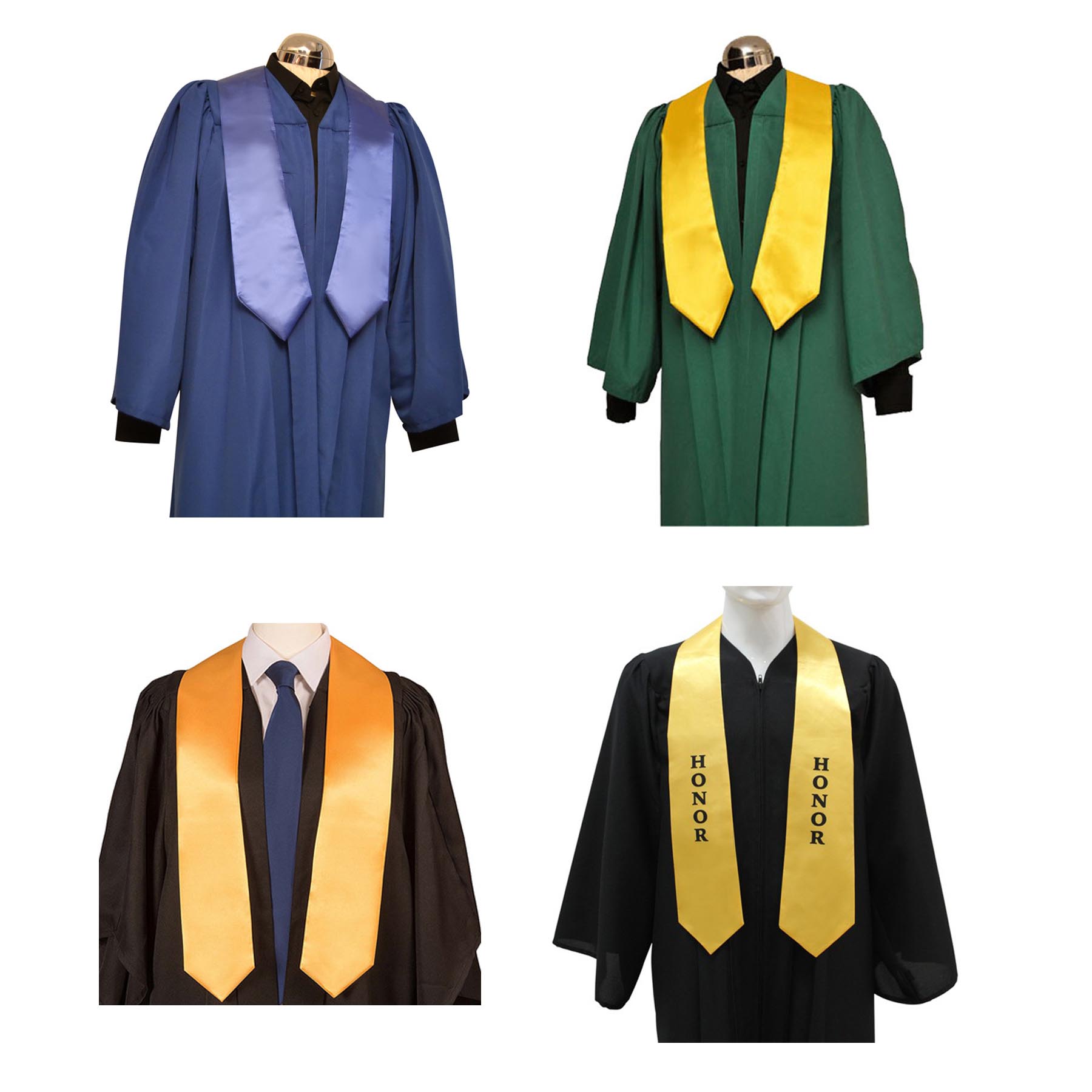 Polyester Graduation Stoles 1