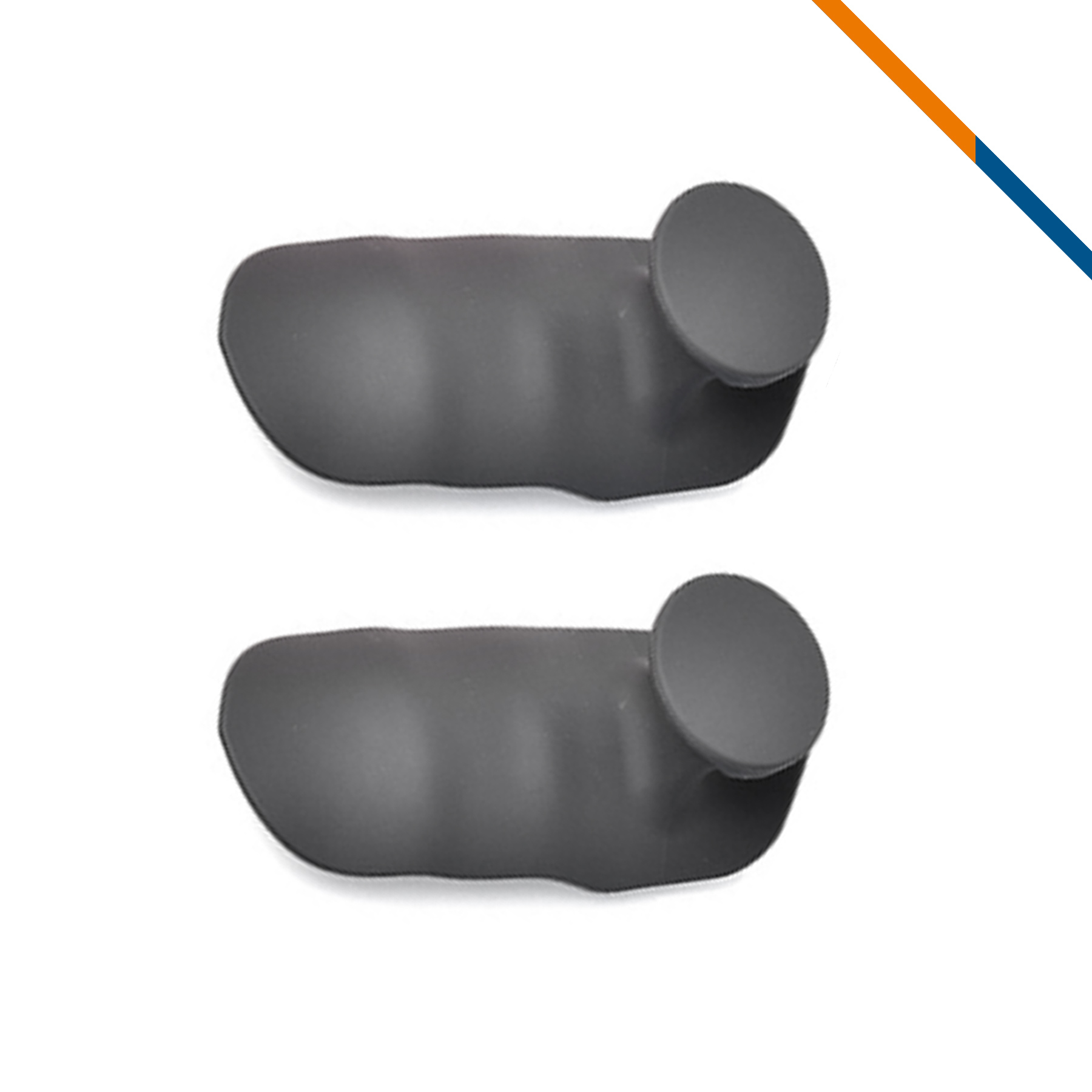 Gayle Silicone Non Slip Gym Fingerless Hand Grips 2