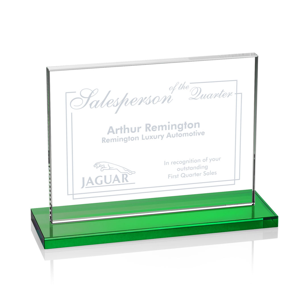 Emperor Award - Green (Horiz) 20