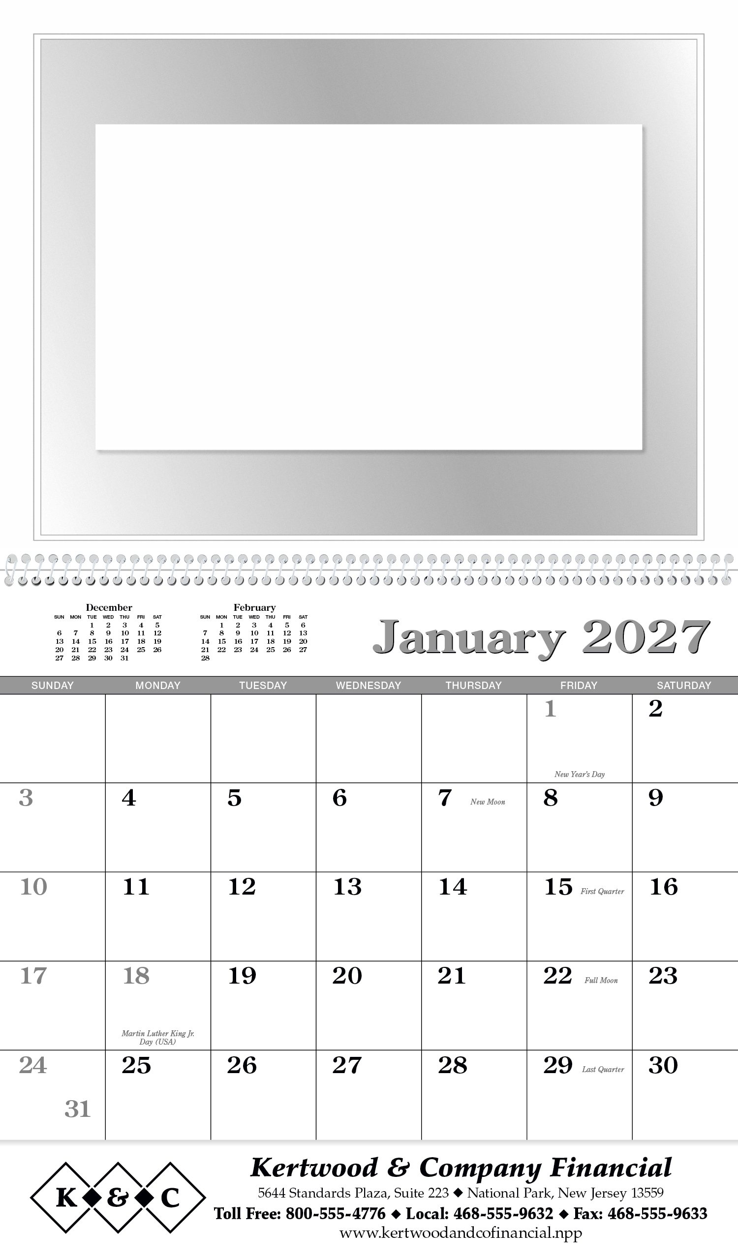 Triumph® Calendars Memo Appointment with Picture 65