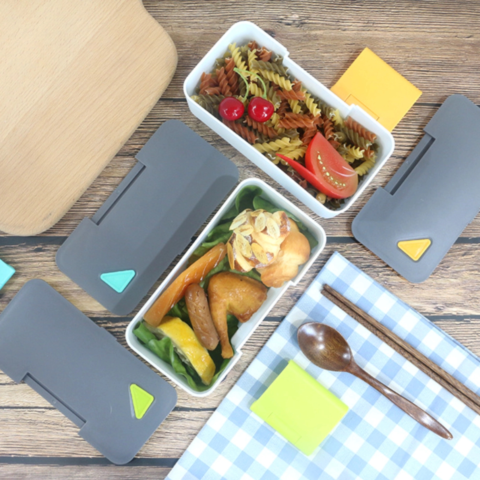 Plastic Thermal Insulation Lunchbox 2