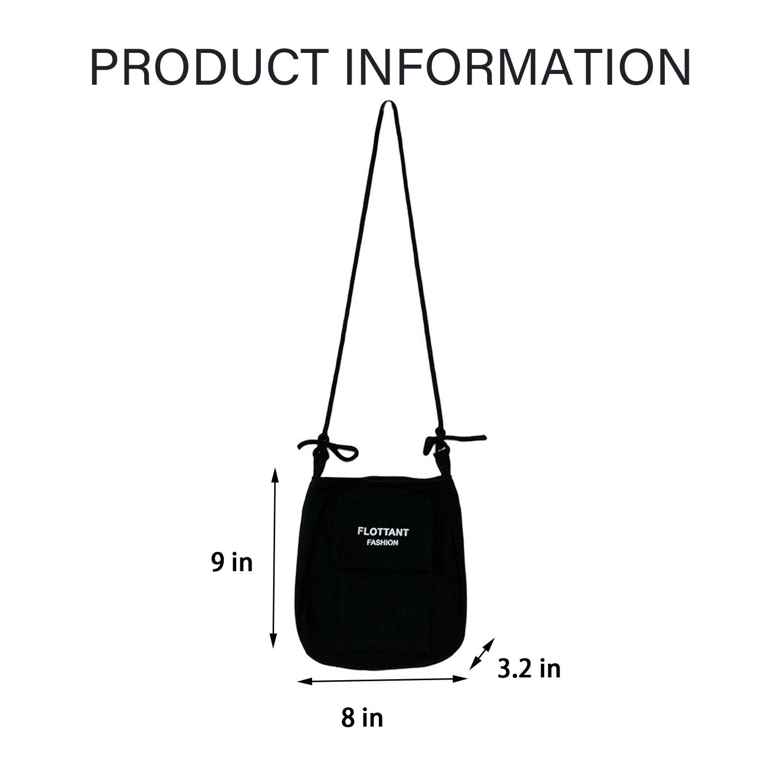 Portable Crossbody Canvas Bag 7