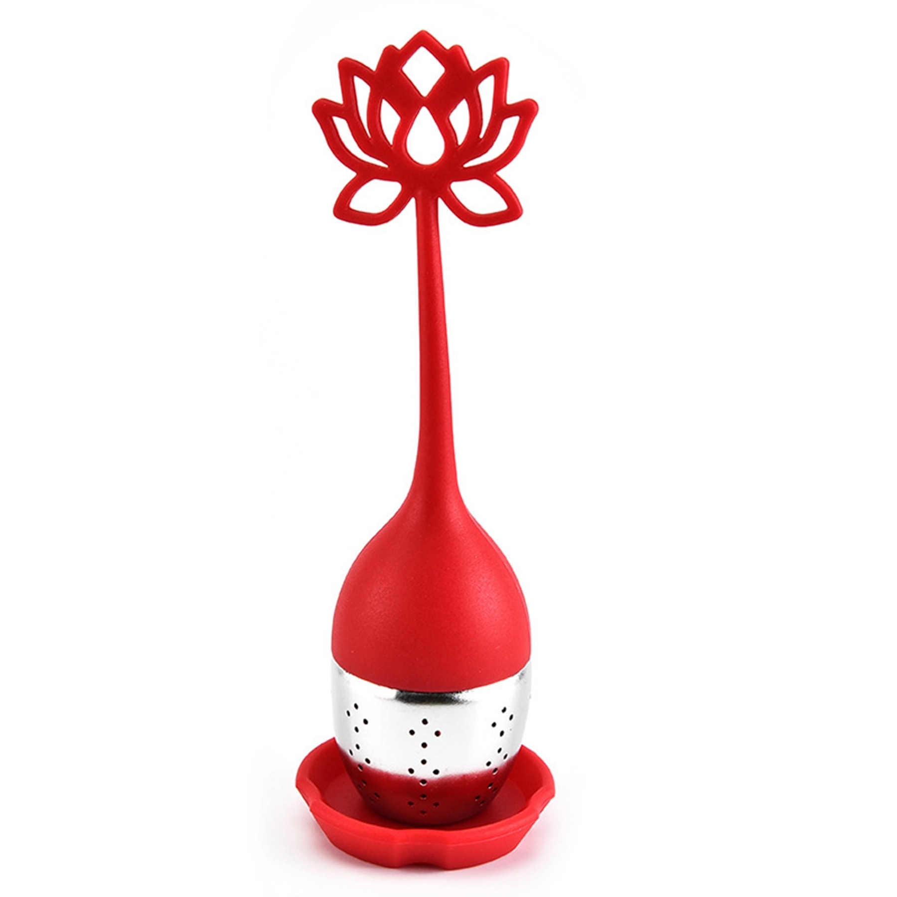 Flower Shape Silicone Tea Infuser 7