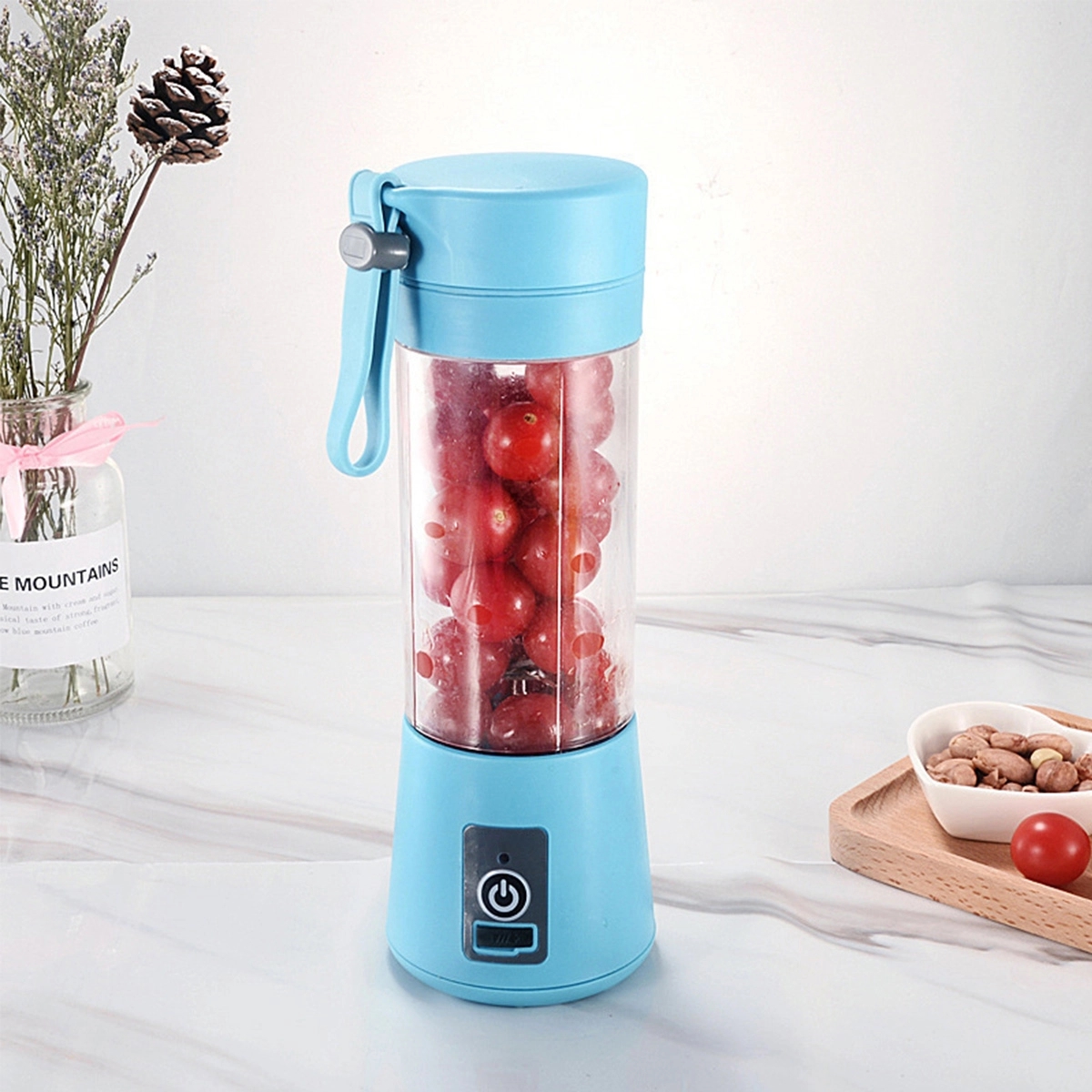 Custom Portable Rechargeable USB Juice Personal Size Blender 5