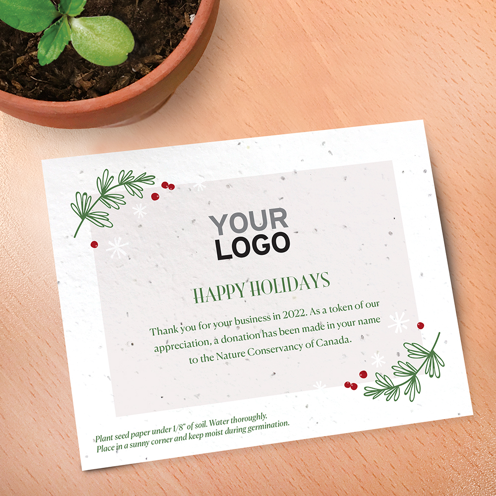 Festive Touch Plantable Donation Cards 4