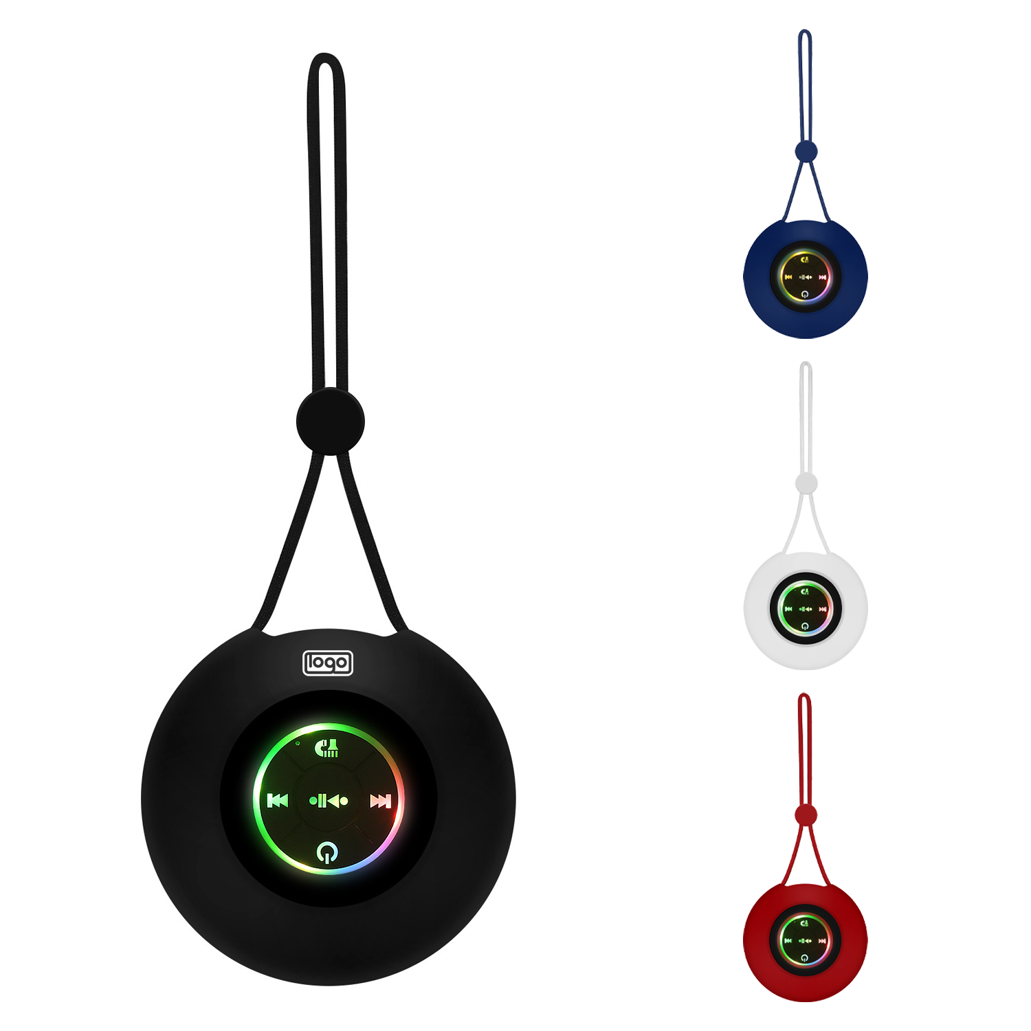 Waterproof LED lights Bluetooth Wireless Speaker 1