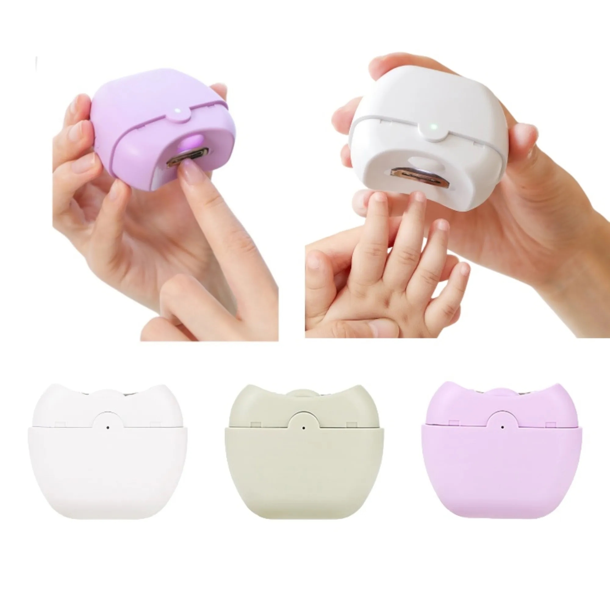 Mini Rechargeable Electric Nail Clipper 7