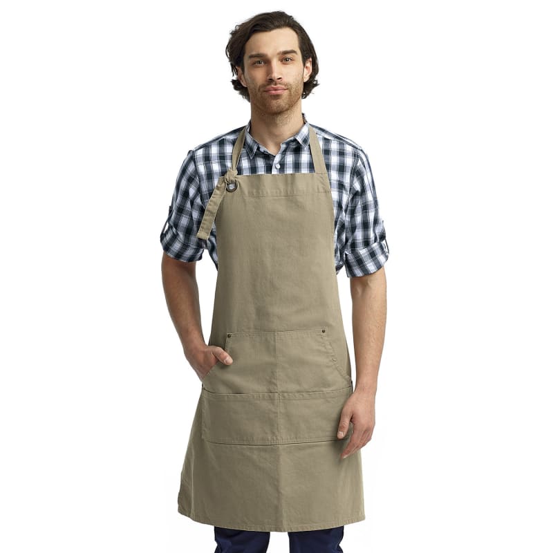 Artisan Collection By Reprime Unisex "Calibre" Heavy Cotton Canvas Pocket Apron 1