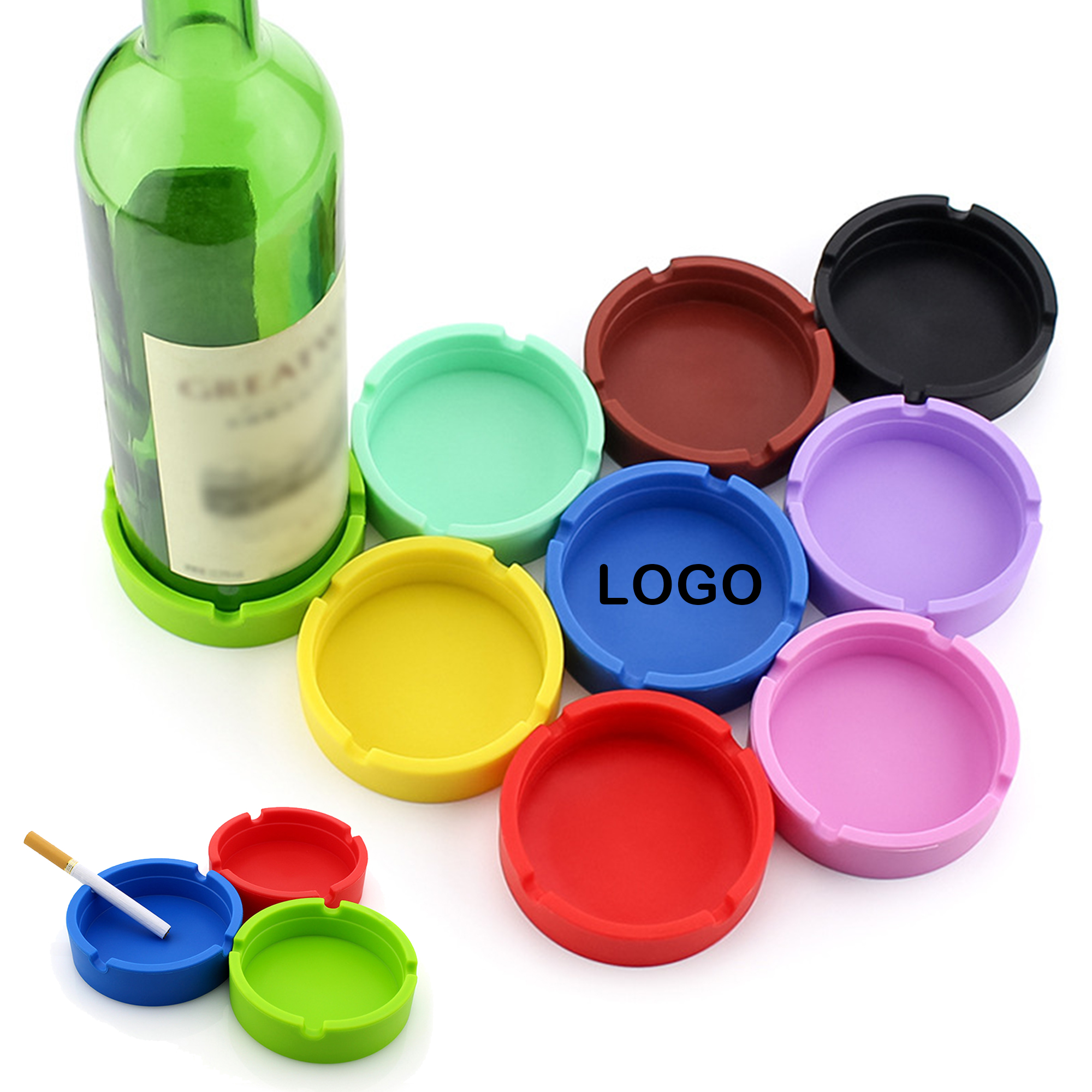 Heat Resistant Silicone Ashtray 5