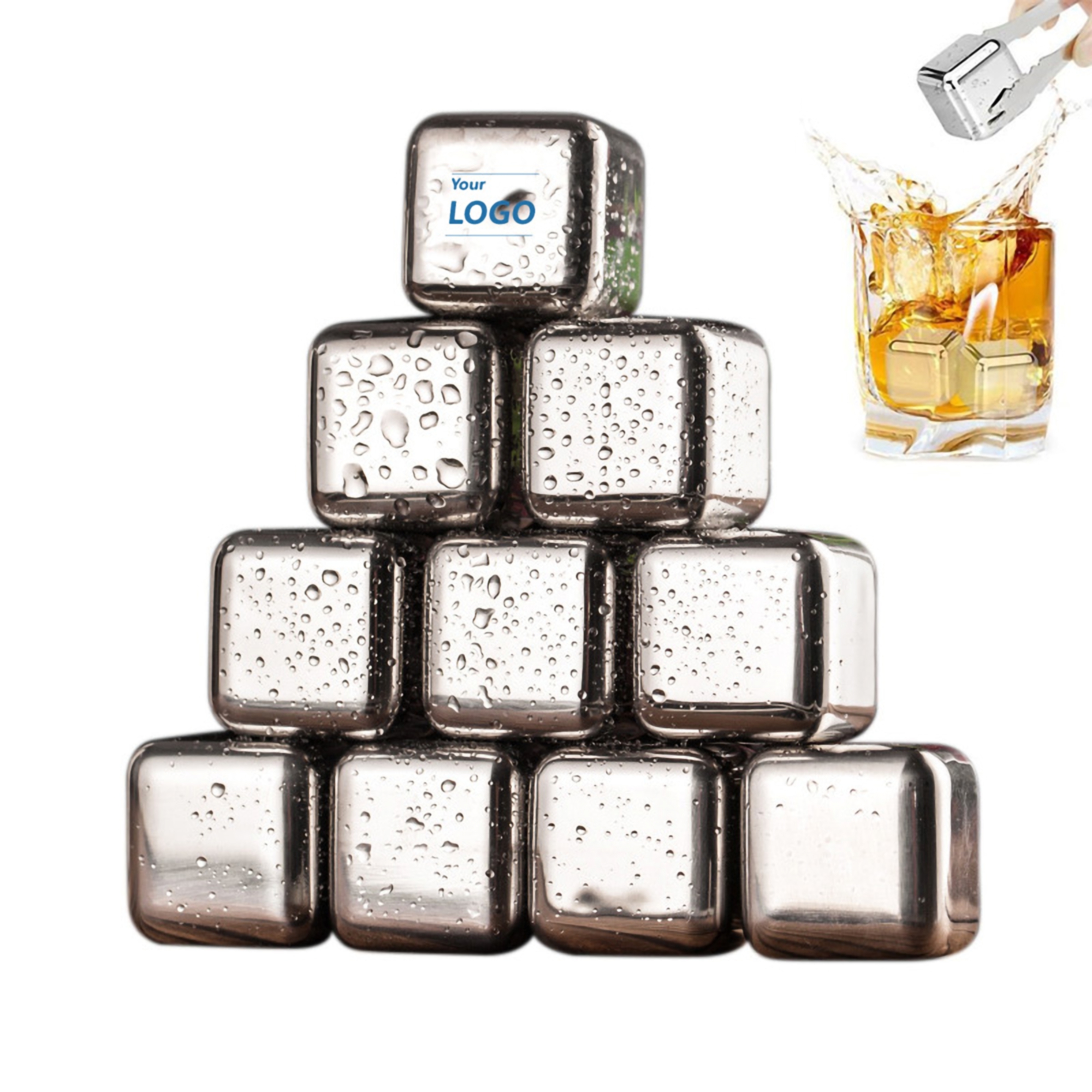 Stainless Steel Reusable Ice Cubes 5