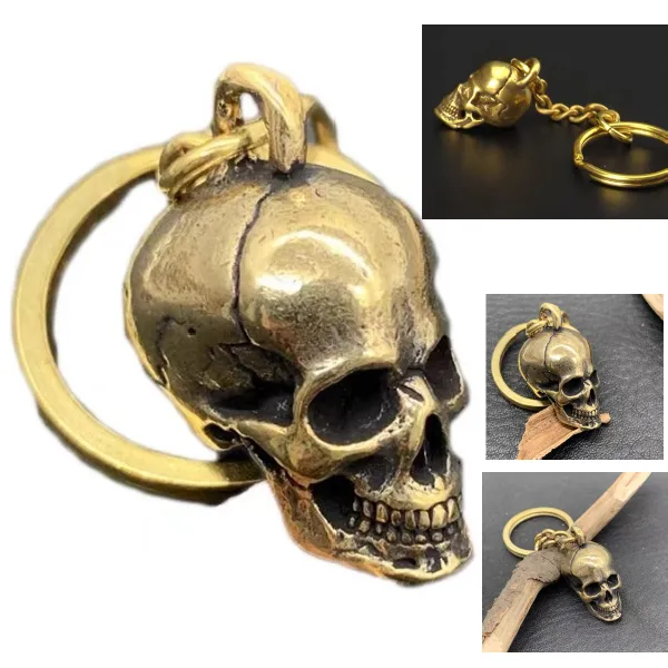 Simulated Skull Keychain 5