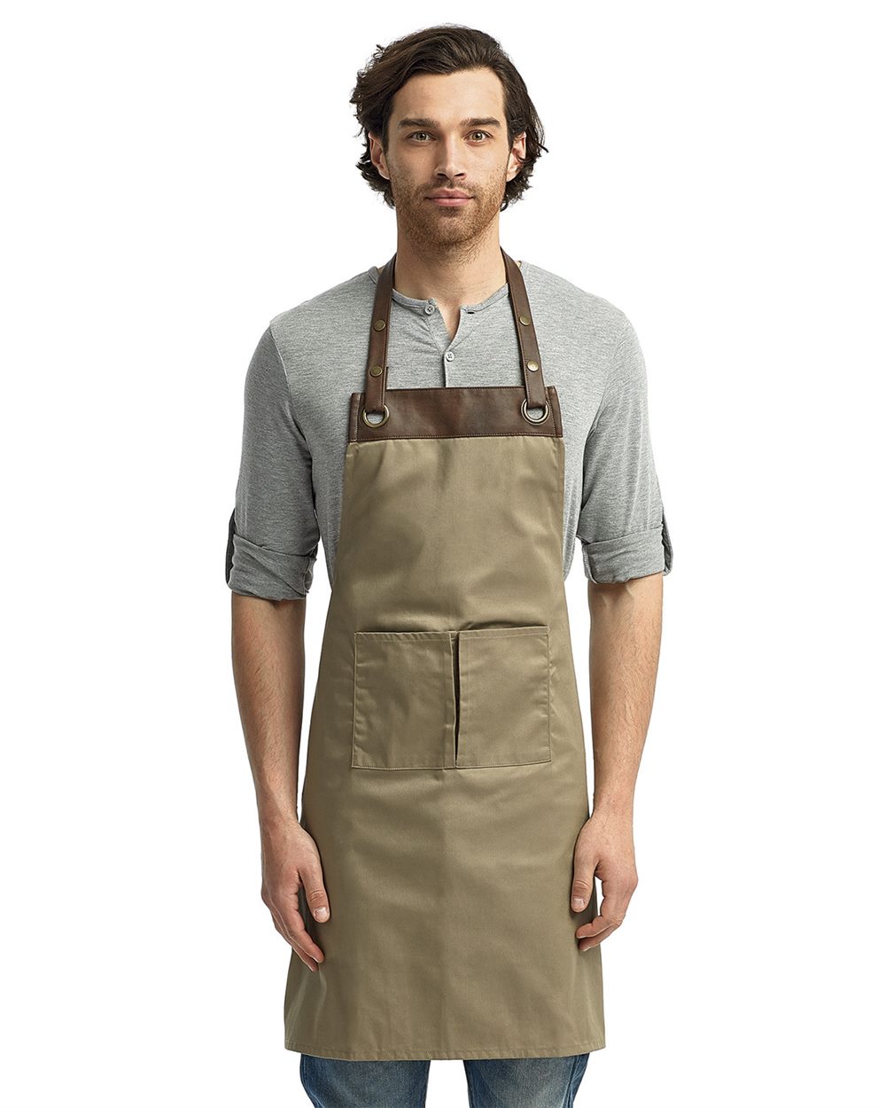Espresso Bib Apron - RP123 25