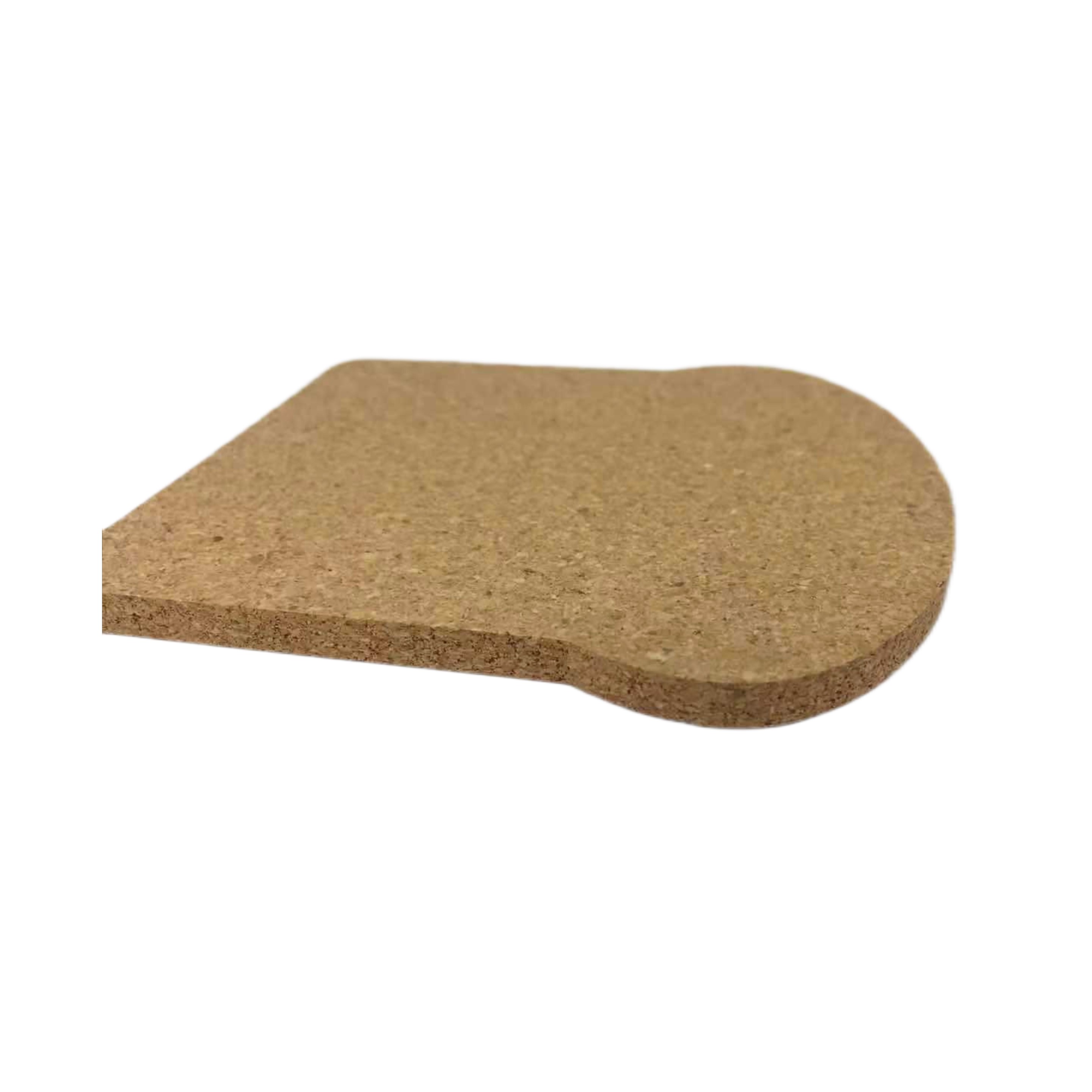 Toast Shape Cork Coaster 5