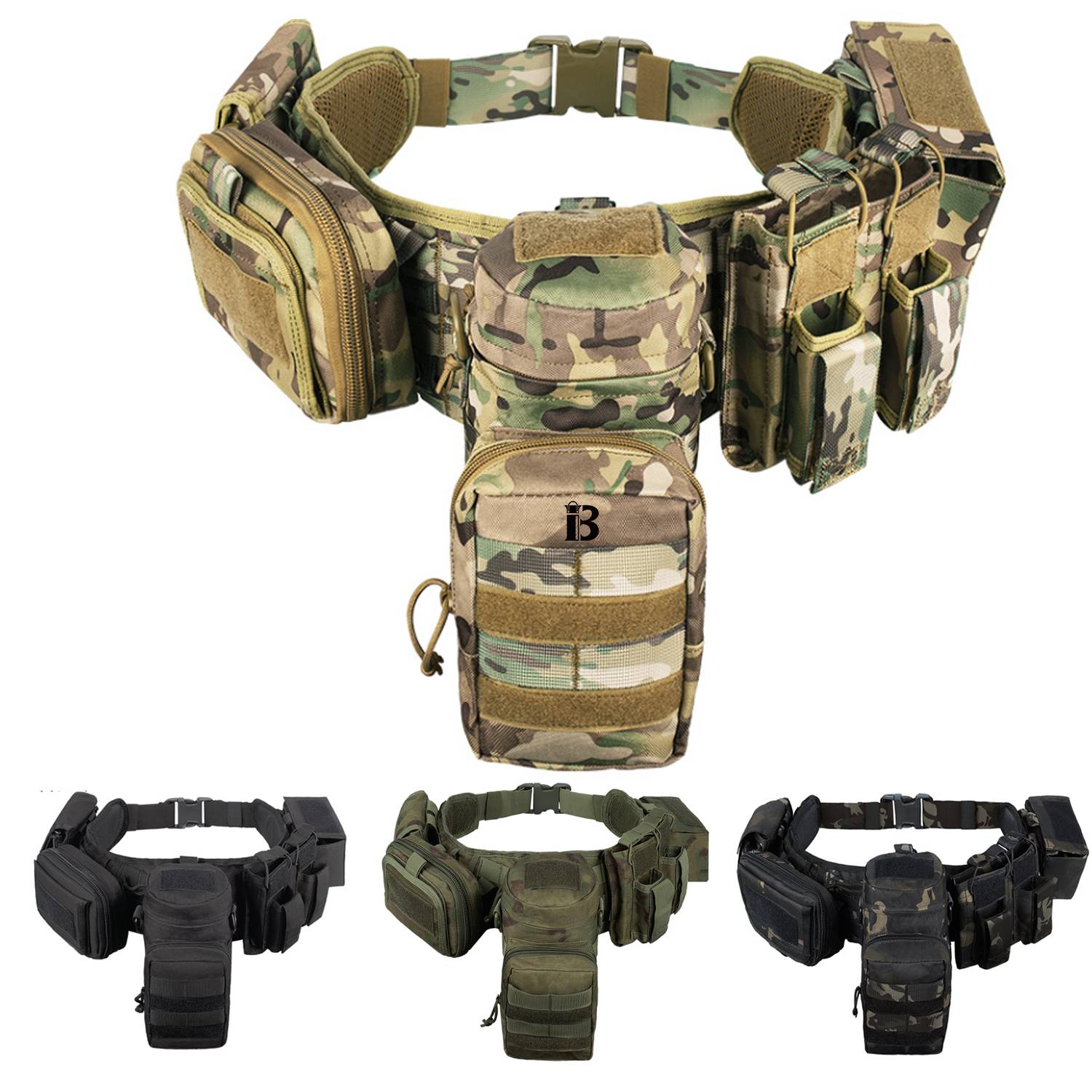 Premium Tactical Battle Belt Bag Set 2