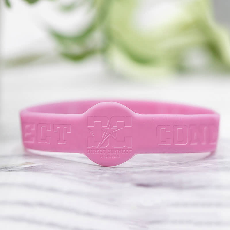 1/2 Inch Debossed Figured Wristbands 229