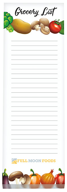 Souvenir® 3" x 9" Scratch Pad, 50 Sheet with Magnet 1