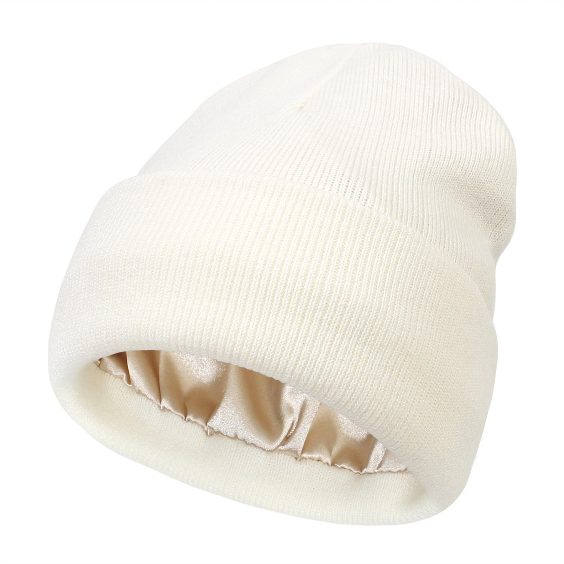 Satin Lined Beanie Hat 10