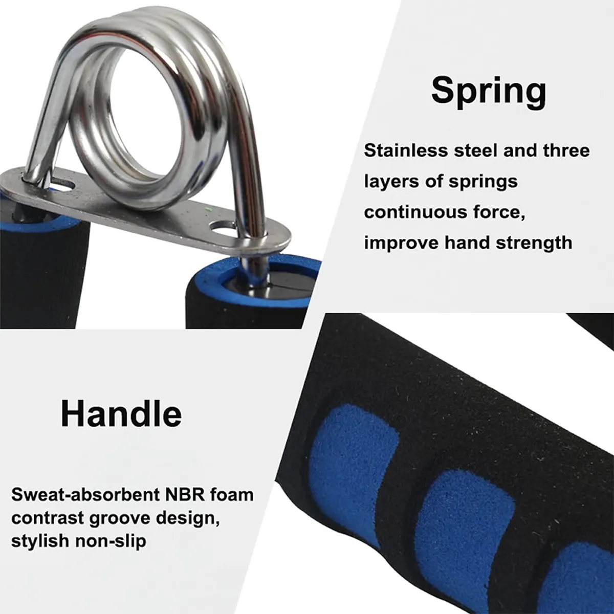 Gym Fitness Hand Grip Arm Strengthener Trainers 4