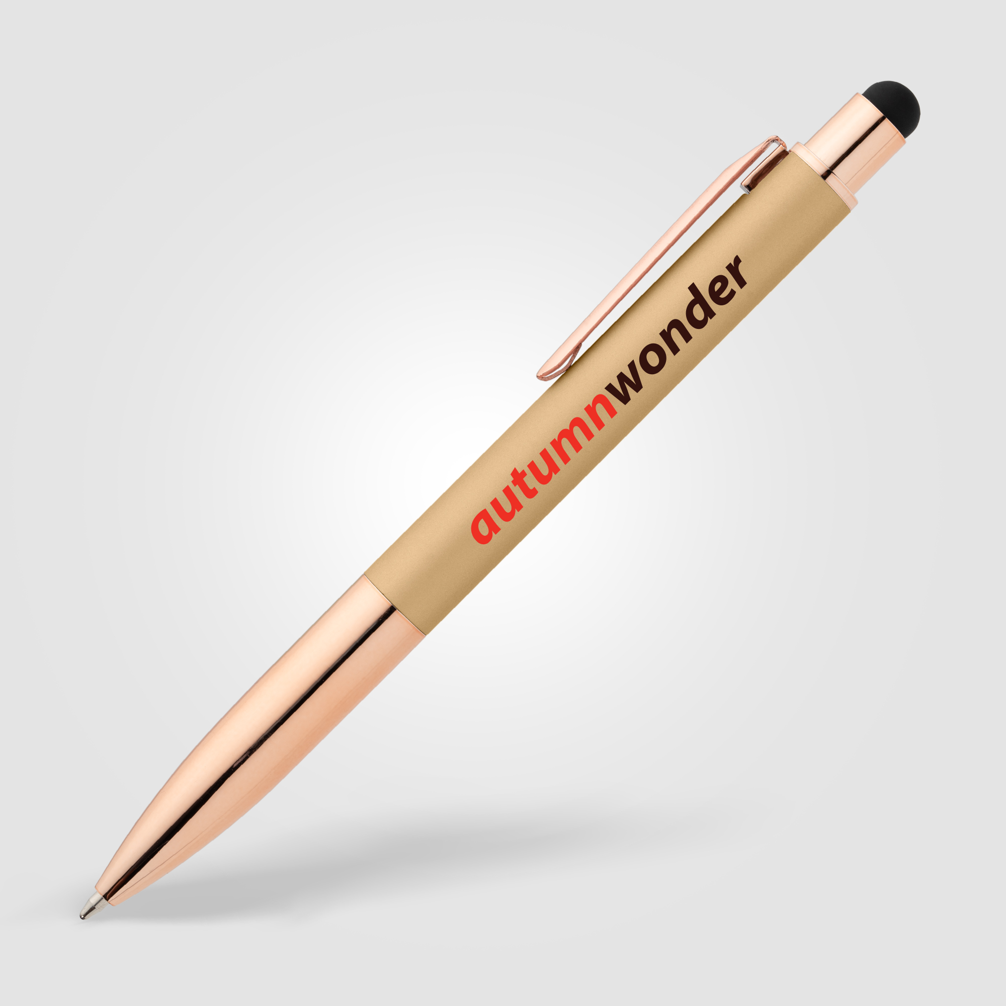 Baltic Softy Rose Gold Pen w/ Stylus 19