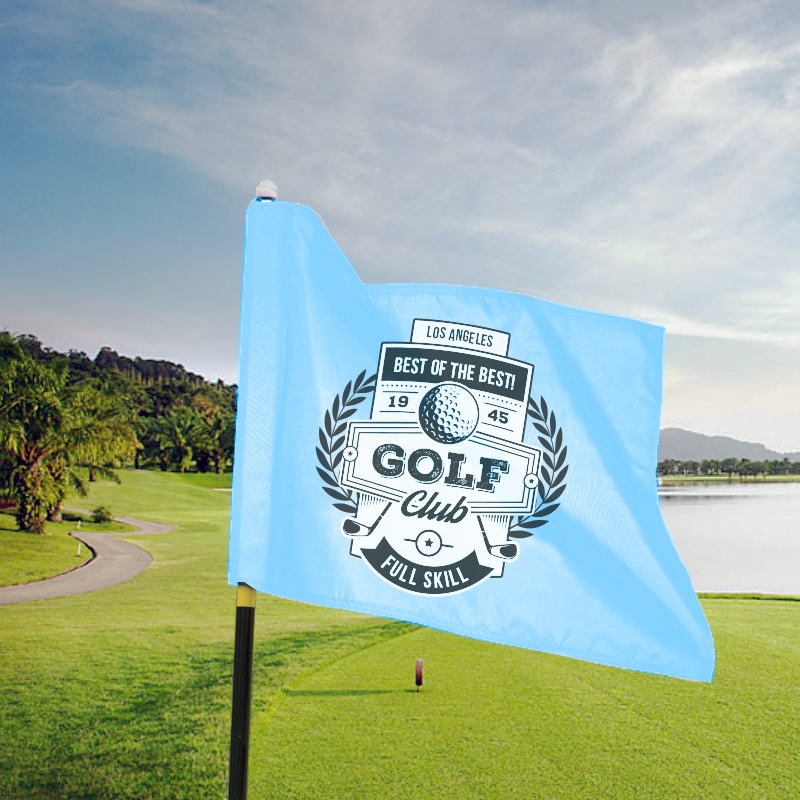 Full Color Golf Pin Flag