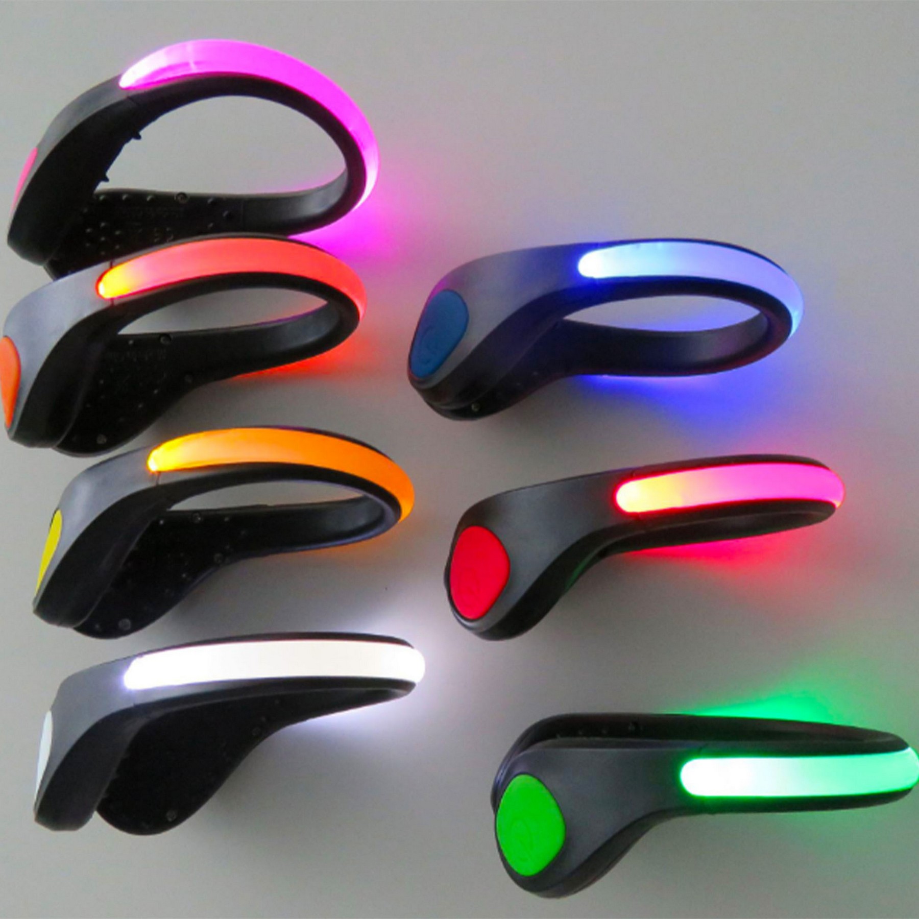 LED Flash Shoe Safety Clip Lights 3