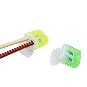 Dual Hole Plastic Sharpener With Steel Blade 23