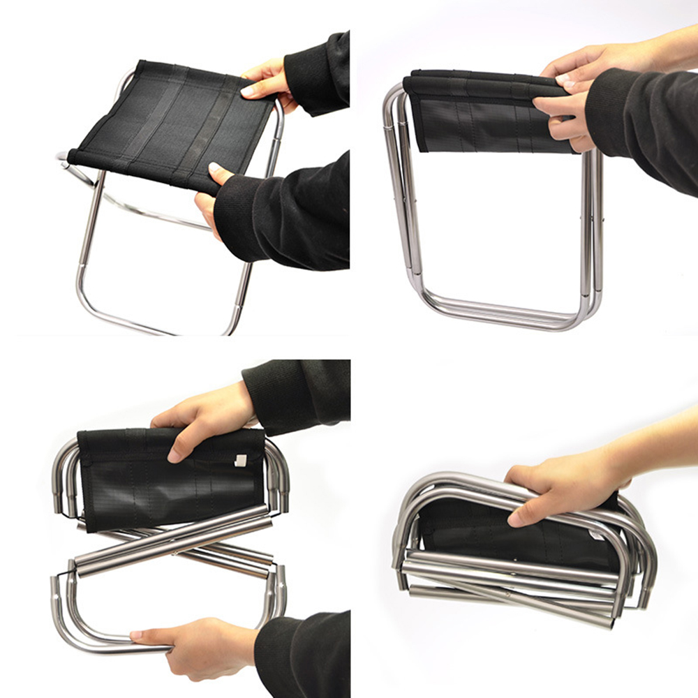Aluminum Alloy Small Folding Fishing Chair 3