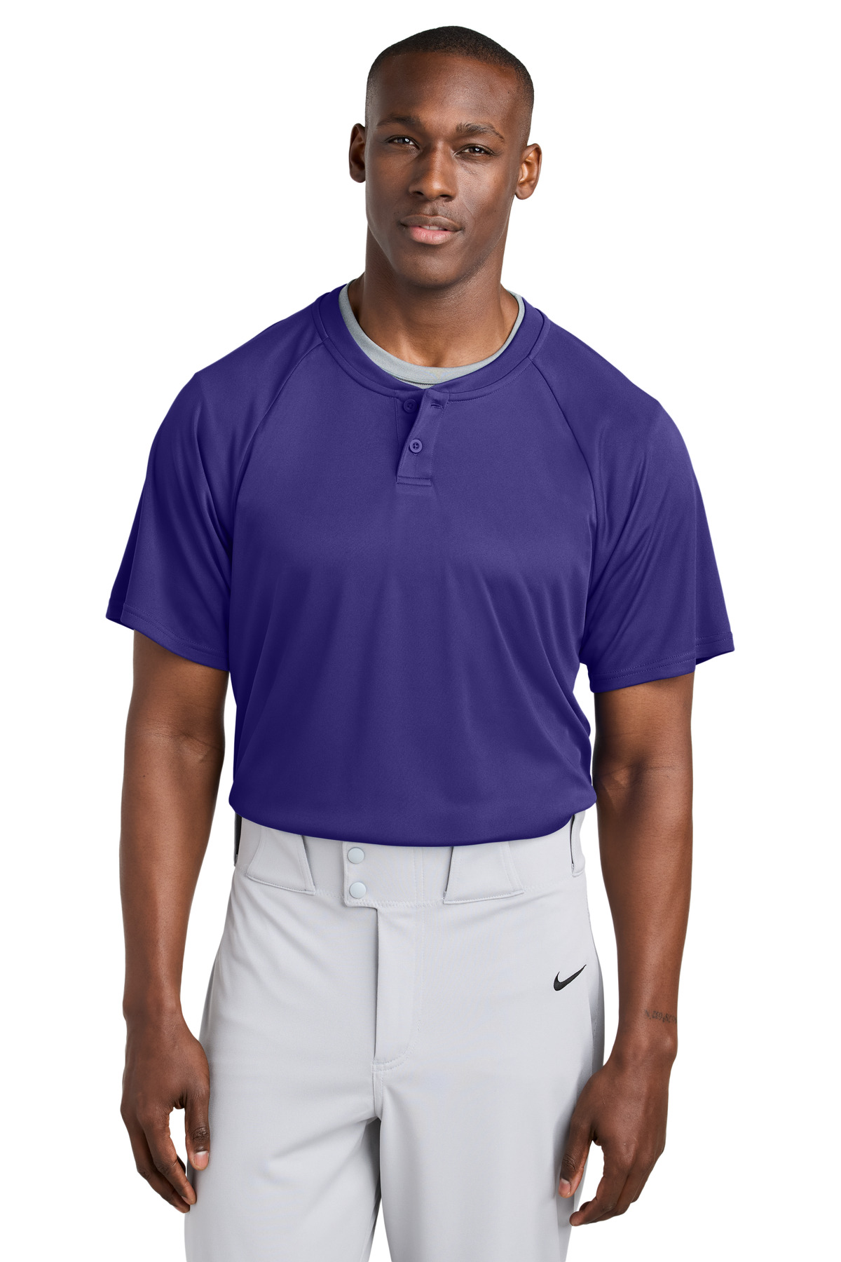 Sport-Tek PosiCharge Competitor 2-Button Henley ST359 45