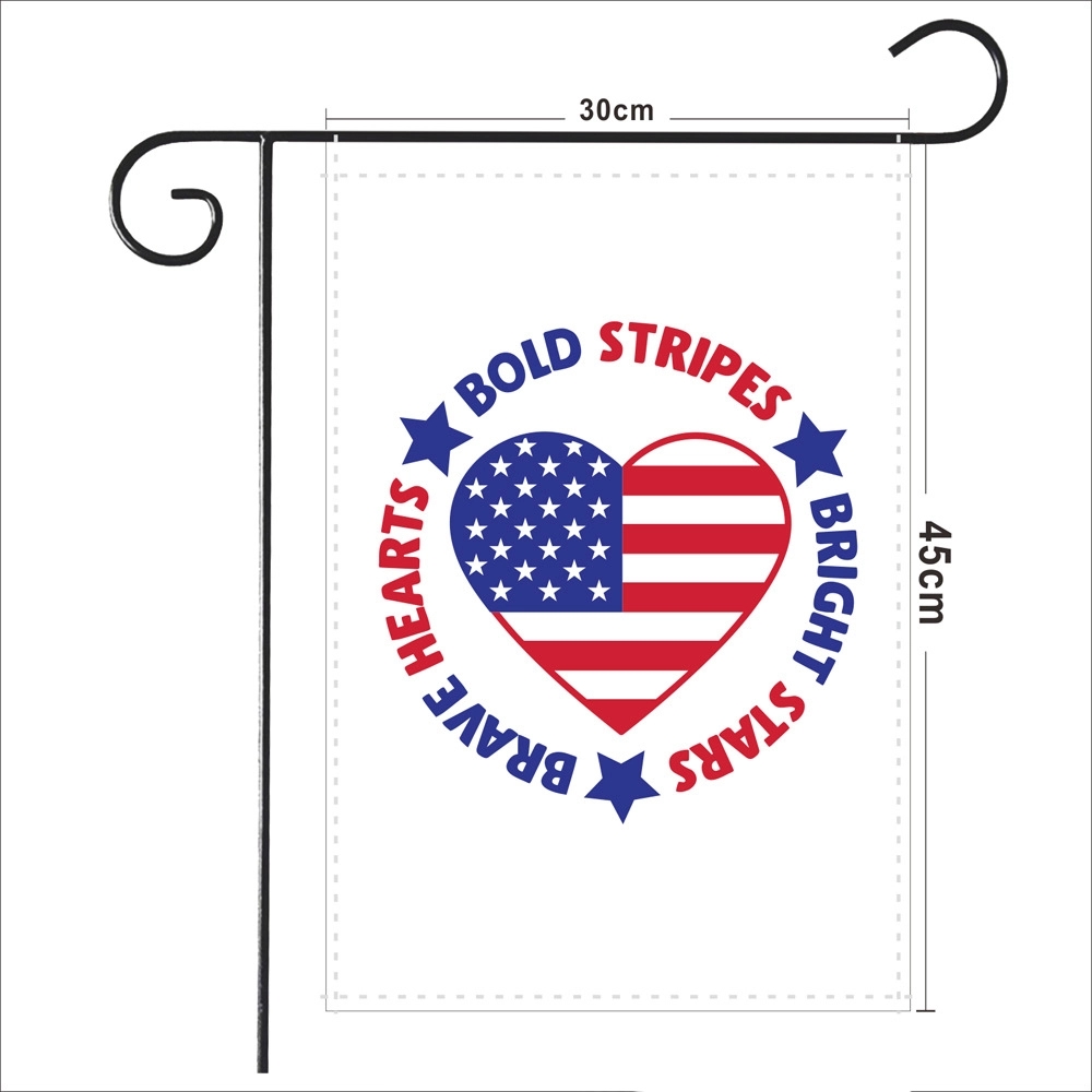 Independence Day Yard Outdoor Garden Flags 4
