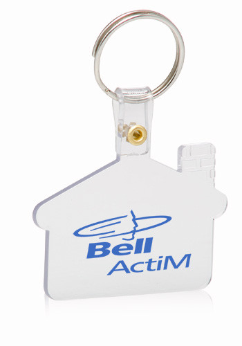House Shaped Soft Key Tags 3