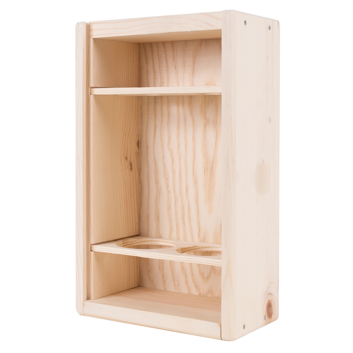 2-Bottle Wood Wine Box 6