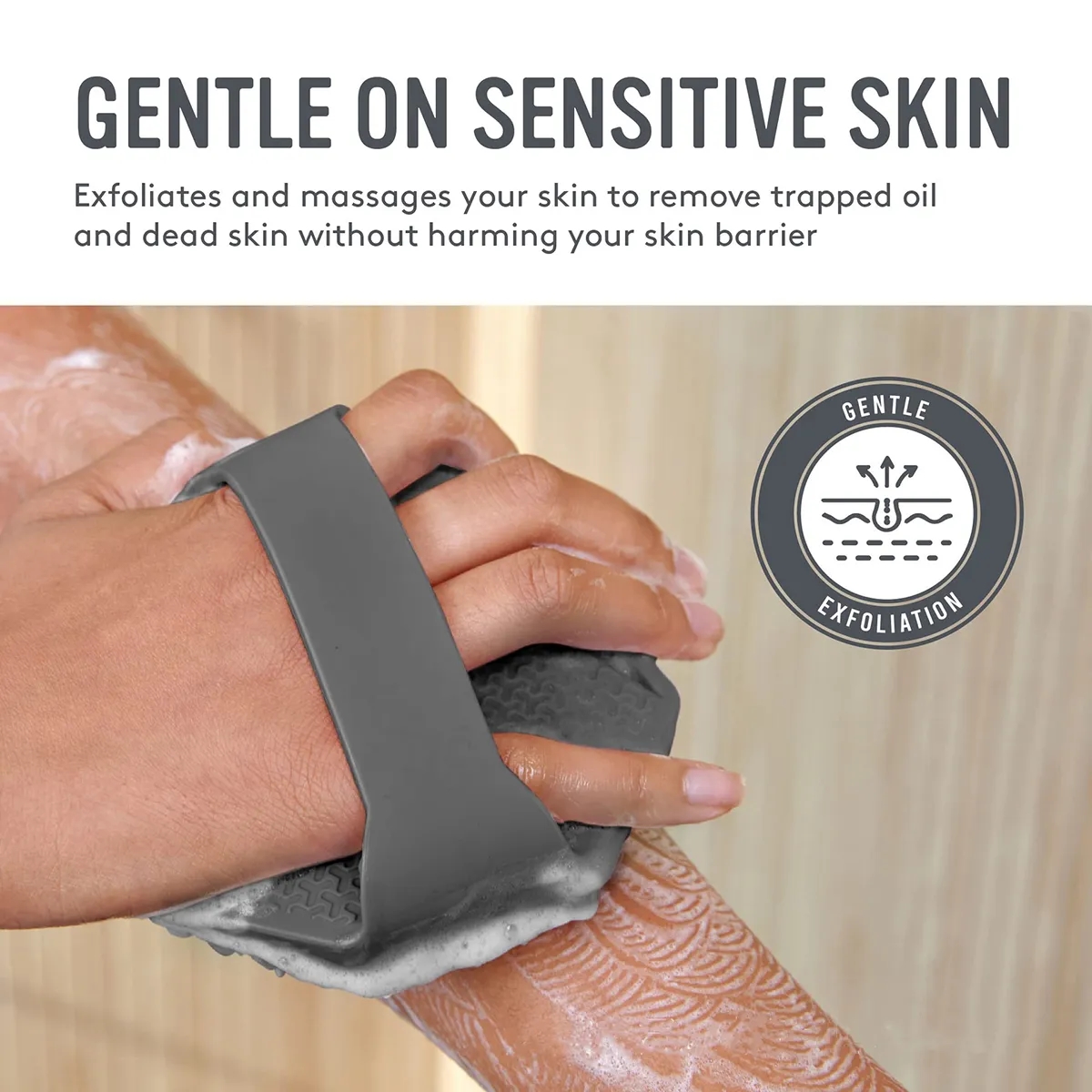 Silicone Body Shower Cleaning Brush 2