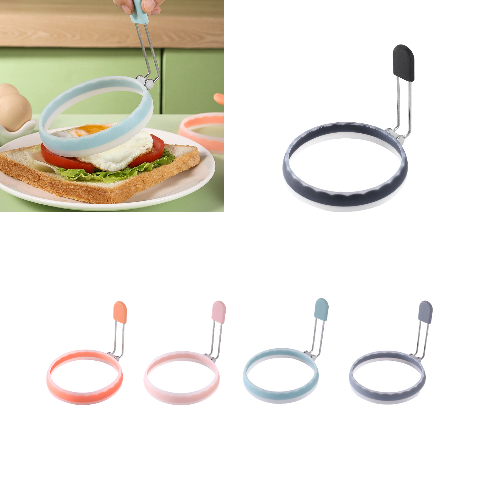 Round Silicone Egg Ring 2