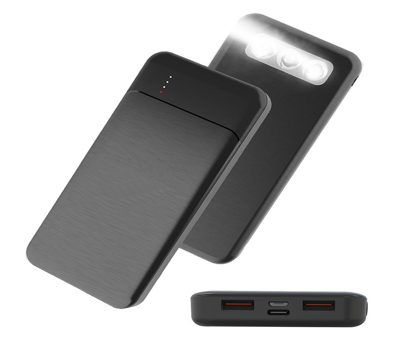 Portable Power Bank with Flashlight - 10000 mAh 2