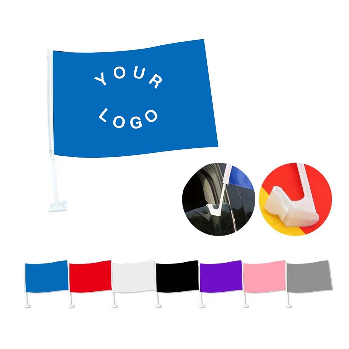 Car Window Display Flag for Sports and Teams 11