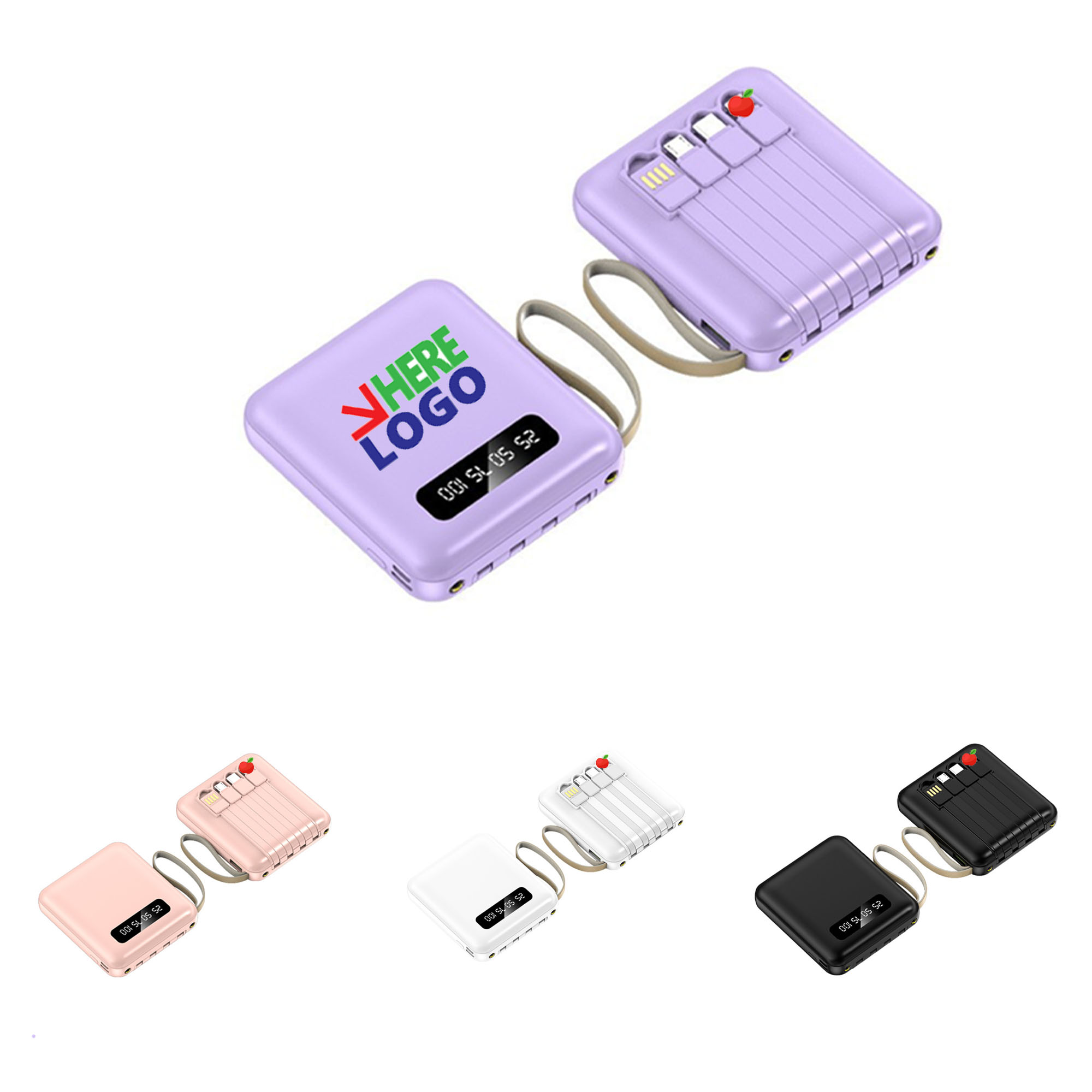 Portable Power Bank with Lanyard 1