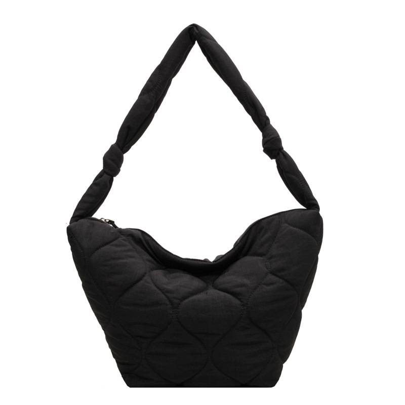 Stylish Embroidered Nylon Shoulder Bag 5
