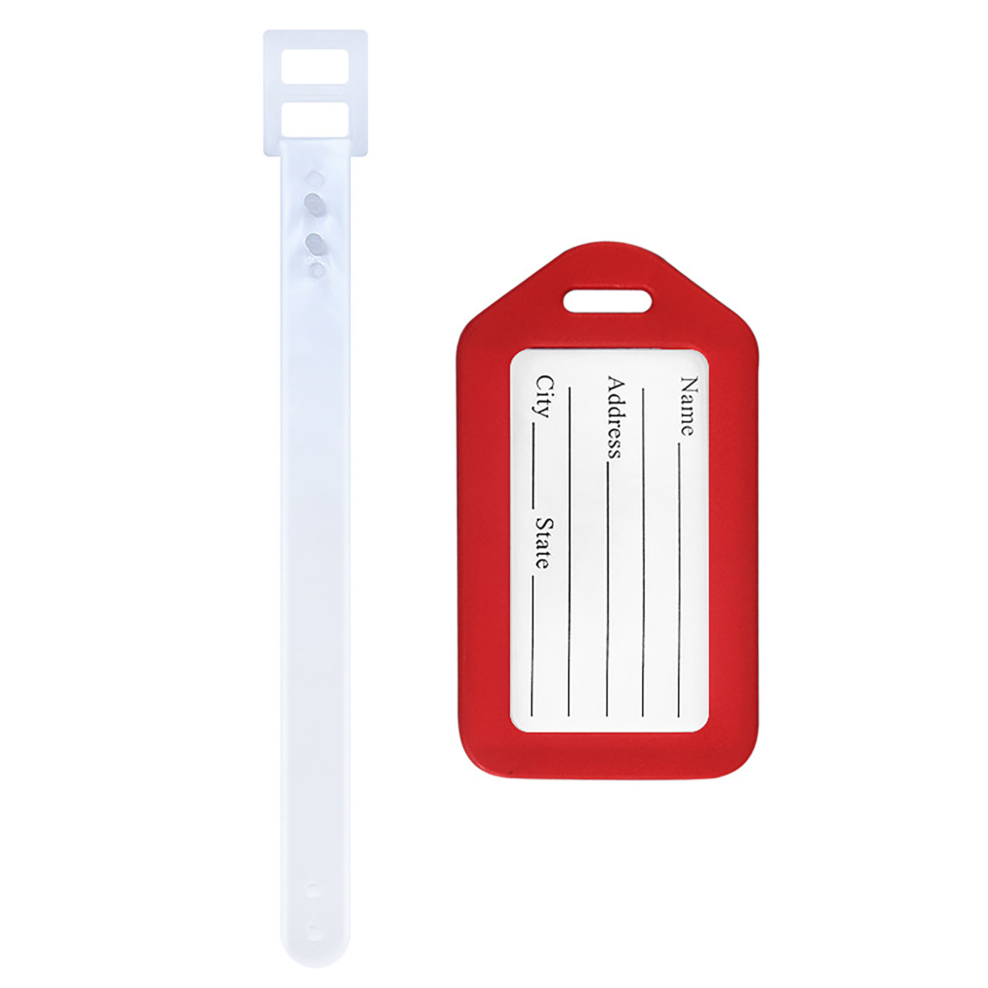 Plastic Luggage Identification Tag For Travel 14