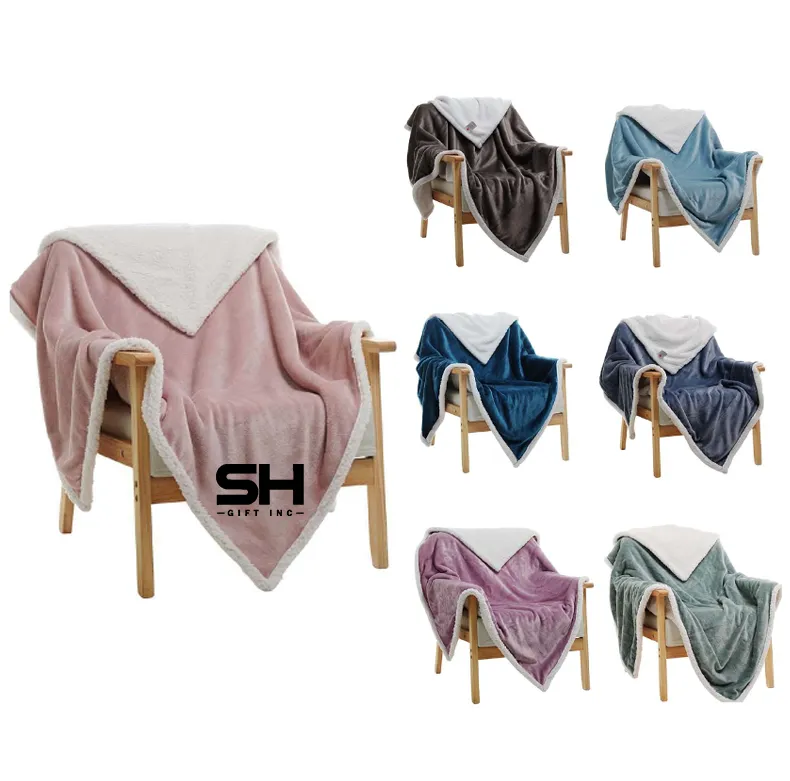 63" x 51" Sherpa Blanket 1