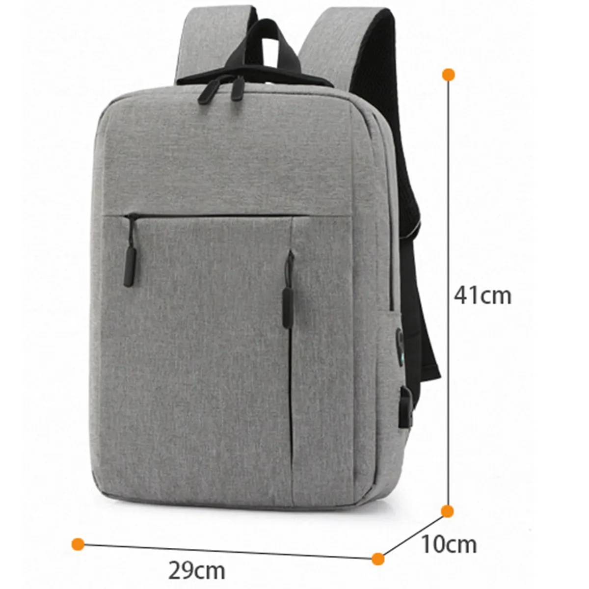 Travel Laptop Backpack w/ USB Charging Port 2