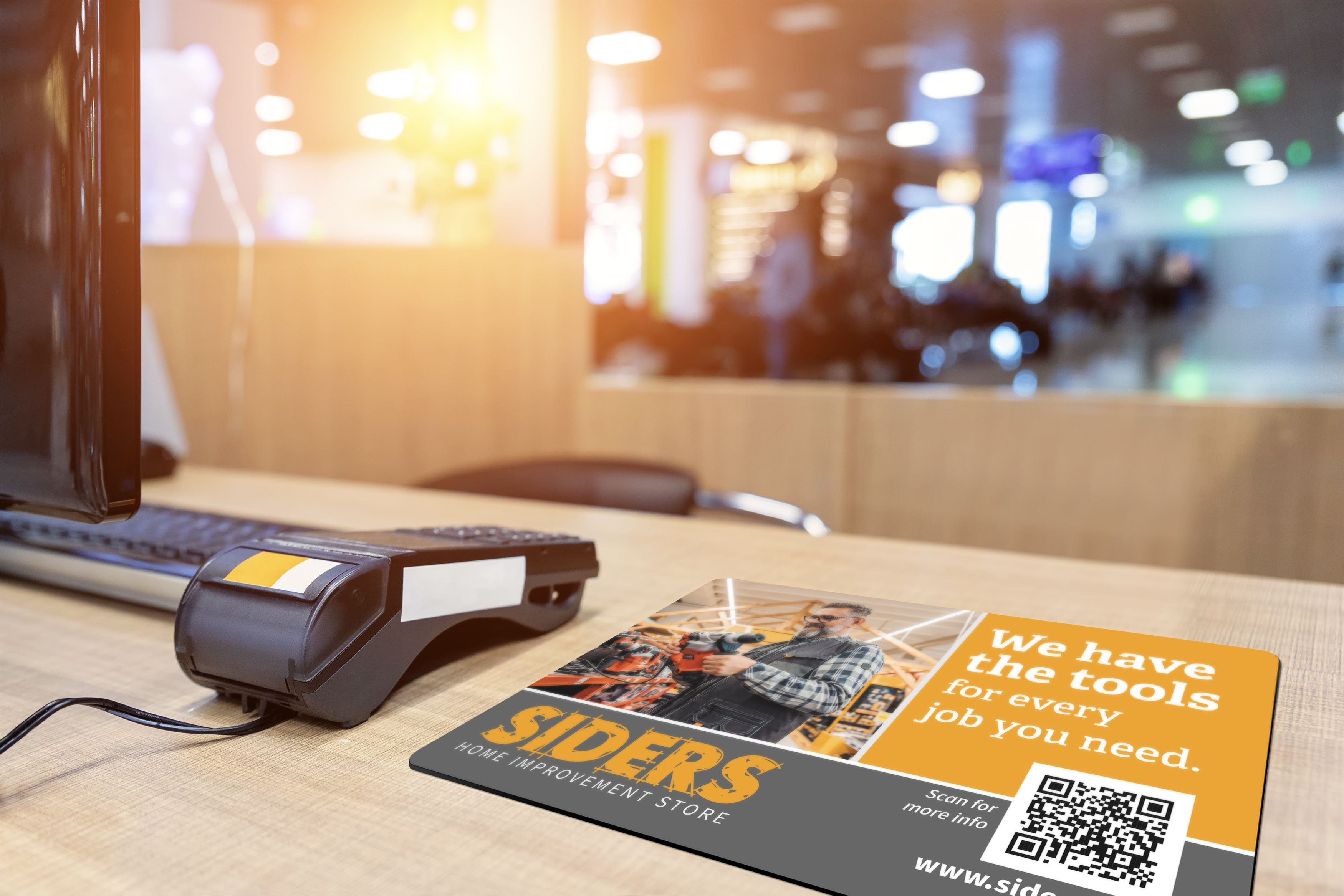 18" X 12" 1 5MM Hard Surface Heavy-Duty Counter Mat