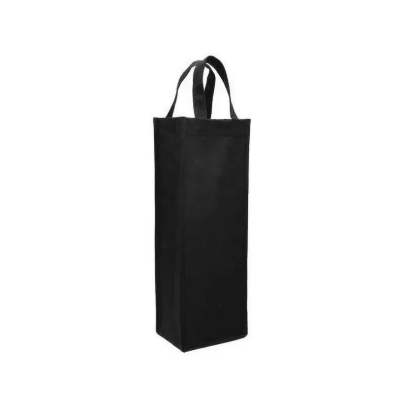 Single Bottle Wine Tote Bag With Handles 6
