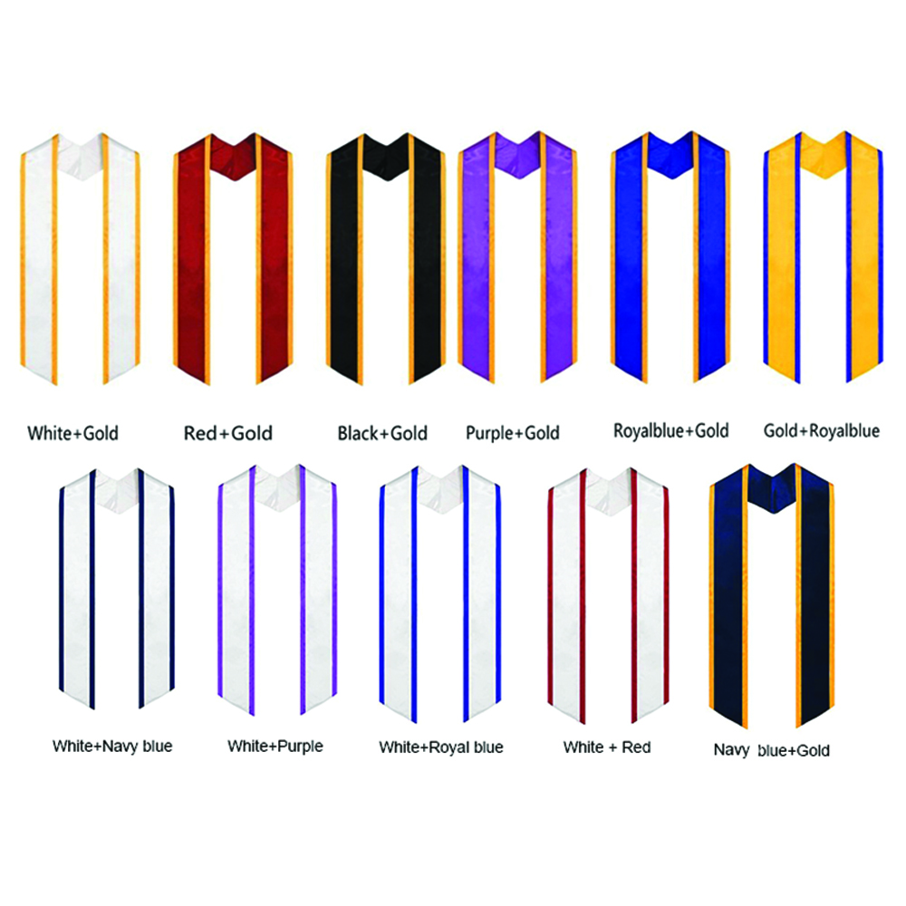 Honorary Graduation Stole - Full-Color Sublimation 60" 76