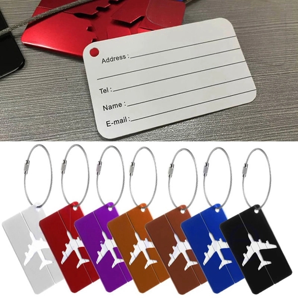 Air Plane Luggage Tag 2